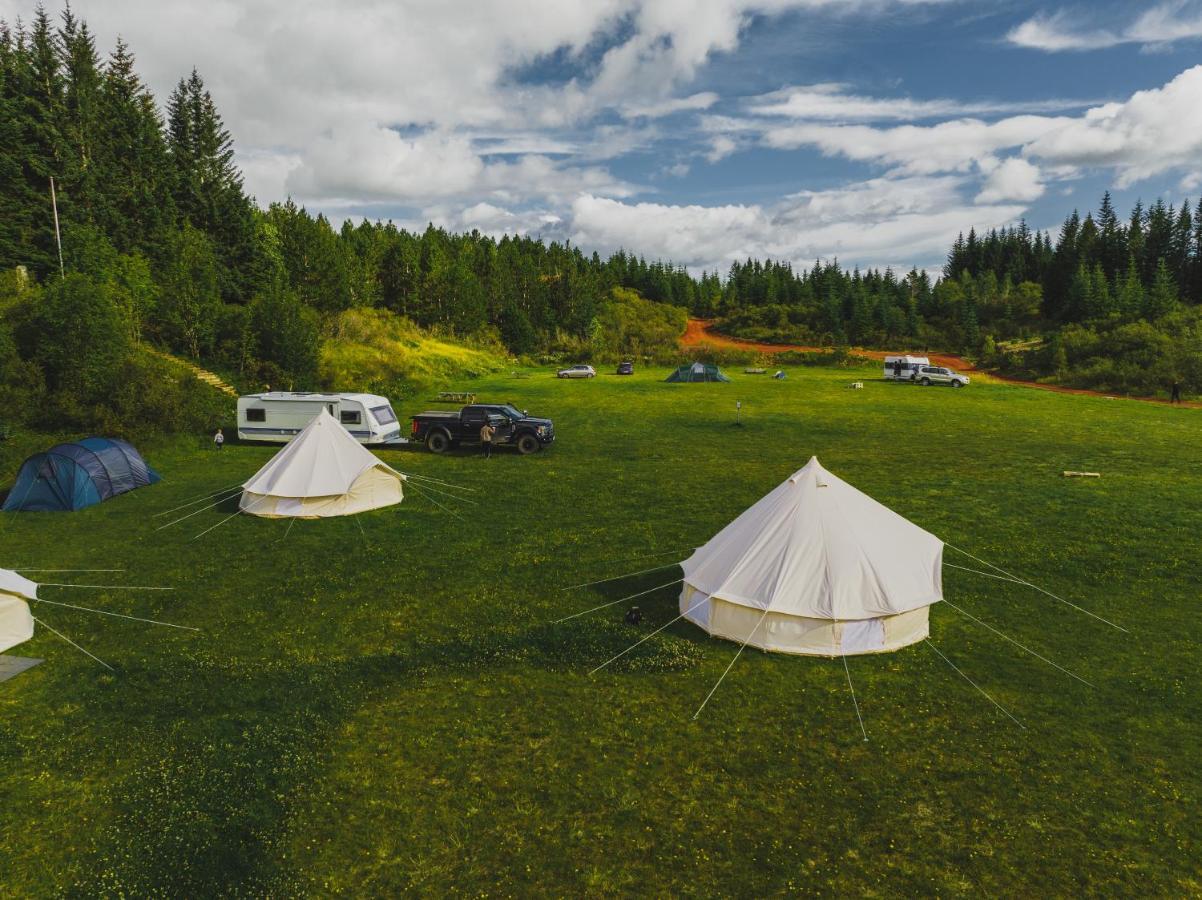 ホテル Golden Circle Tents - Glamping Experience セルフォス エクステリア 写真