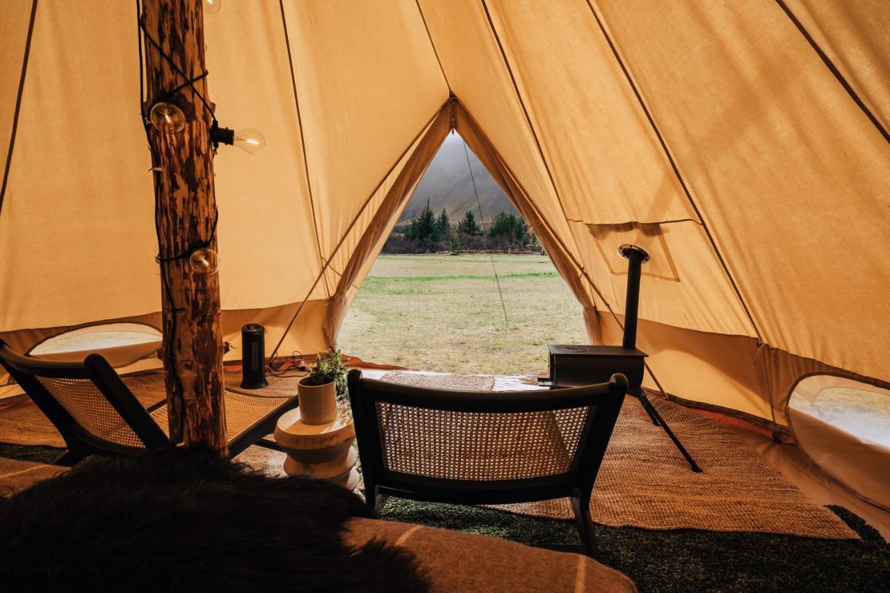 ホテル Golden Circle Tents - Glamping Experience セルフォス エクステリア 写真