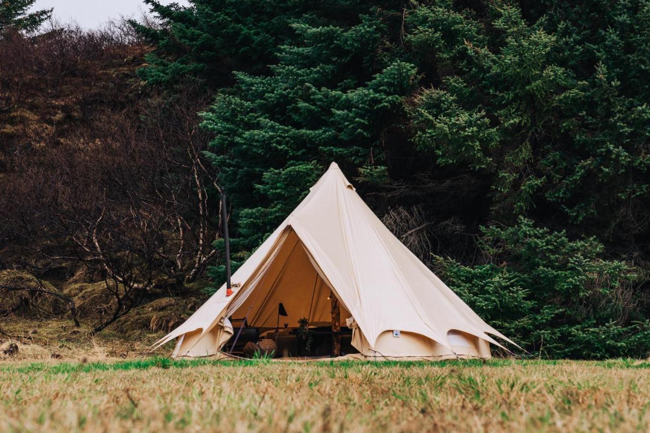 ホテル Golden Circle Tents - Glamping Experience セルフォス エクステリア 写真